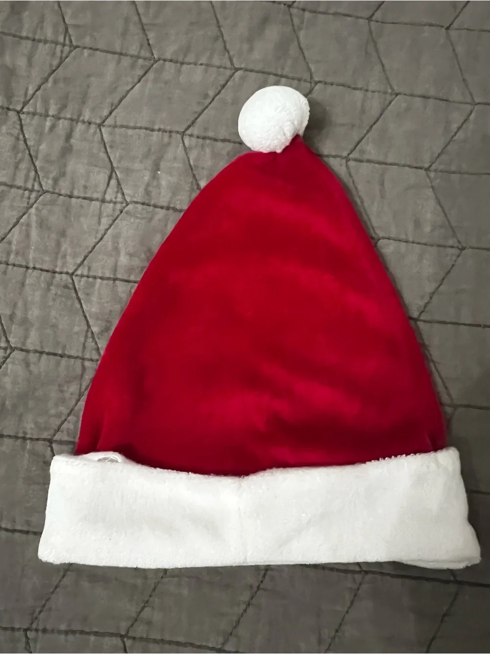 Red & White 'My 1st Christmas' Baby Santa Hat